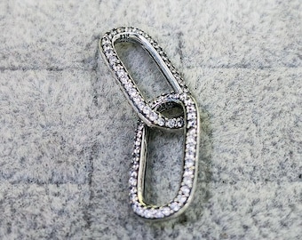 Pandora ME Styling Pavé Double Link white stone