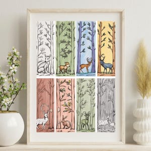 Woodland Nursery Decor, Woodland Nursery Prints, Woodland Nursery Wall Art, Nursery Decor, Nursery Prints, Woodland Decor
