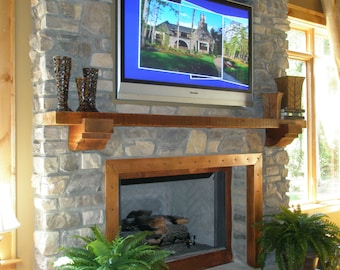 Cedar Mantel Etsy