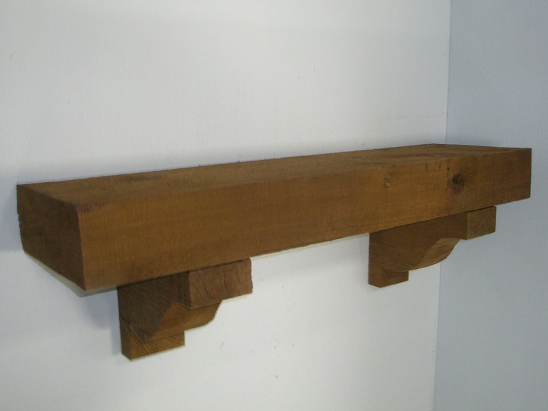 CEDAR SHELF Solid Western Red Cedar STAINED Etsy