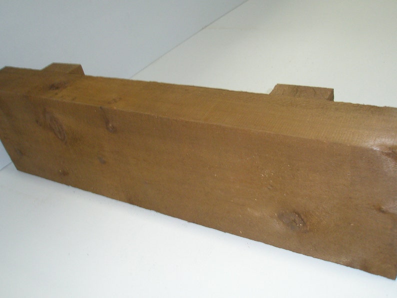 CEDAR SHELF Solid Western Red Cedar STAINED Etsy