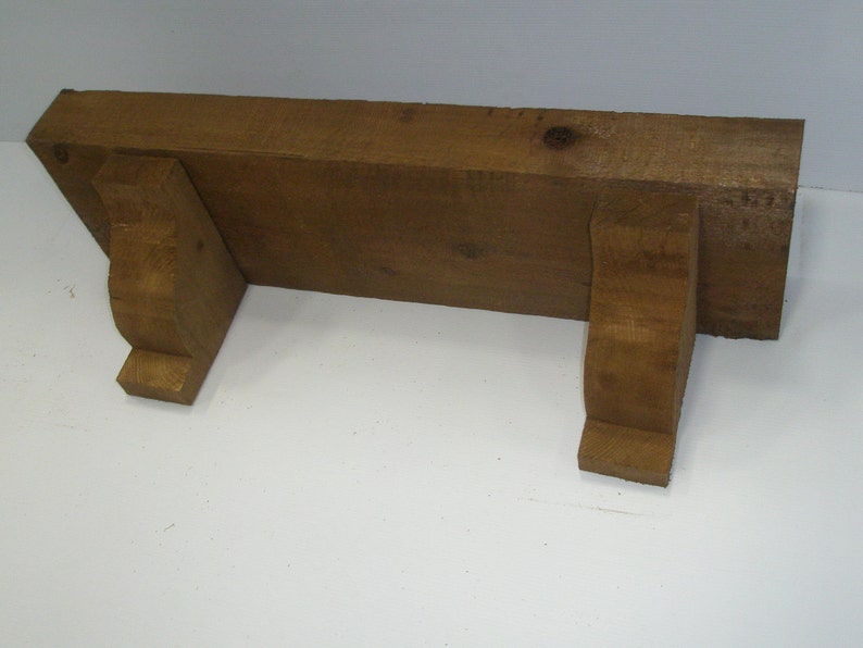 CEDAR SHELF Solid Western Red Cedar STAINED Etsy