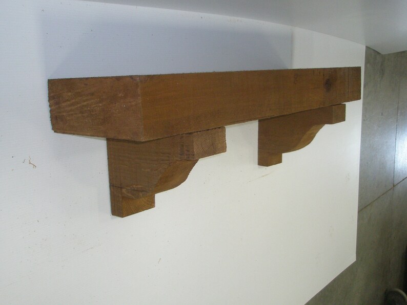 CEDAR SHELF Solid Western Red Cedar STAINED Etsy