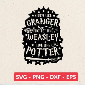 Potter Weasley Granger, Wizard hp SVG, harry SVG, Potterhead, HP, Wizards images, Wizard, wizard cricut Wizard svg Cricut digital download,