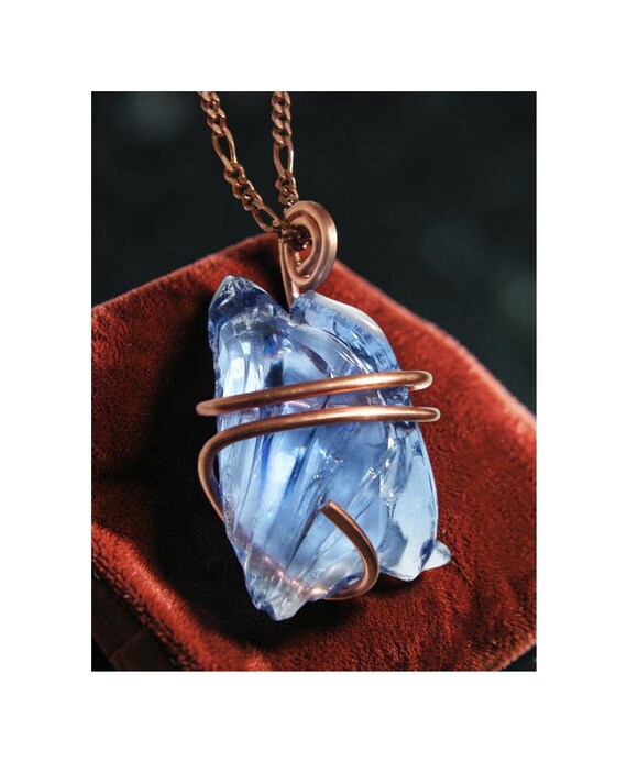 Starseed Genuine Monatomic Andara Crystal Pendant Copper #280-281