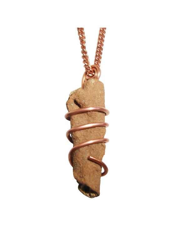 Fulgurite Lightning Sand Pendant Similar to Tektite but Created by Lightning Strike| Pick One Wire Wrapped  #570-574
