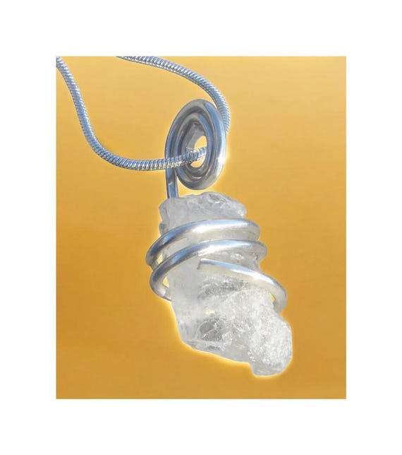 Real Crystals Handmade Petalite Angelic Pendant / Metaphysical Spiritual Raw Gift / Angel Necklace / Chakra Mystical Jewelry Esoteric #70-72
