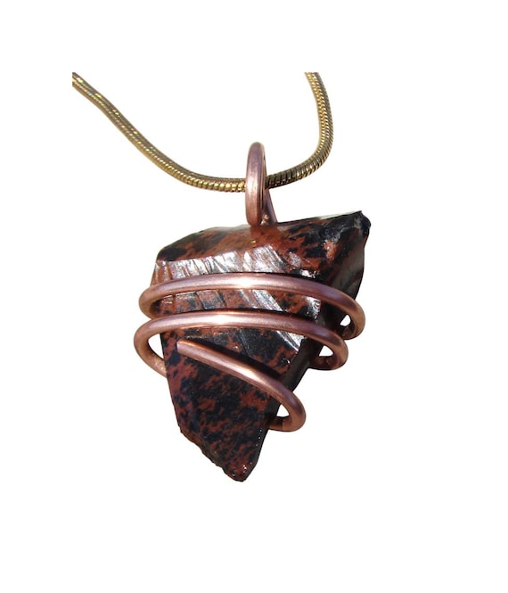 Gorgeous Genuine Monatomic Andara Crystal Pendant Copper #439-440