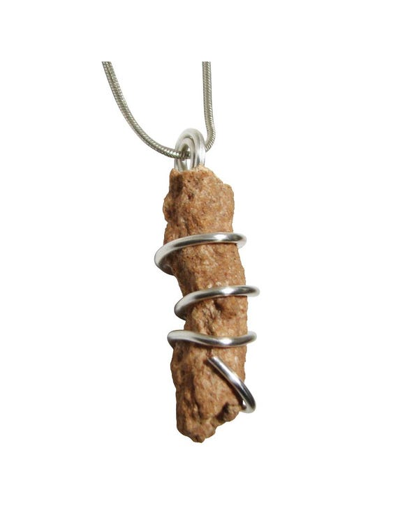 Fulgurite Lightning Sand Pendant Similar to Tektite but Created by Lightning Strike| Pick One Wire Wrapped  #90-94