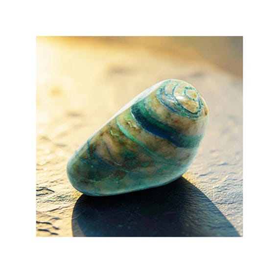 South African Ajoite in Quartz Chrysocolla Shattuckite Real Crystal WOW Yoga for Women Men Synergy Sedona #155-159