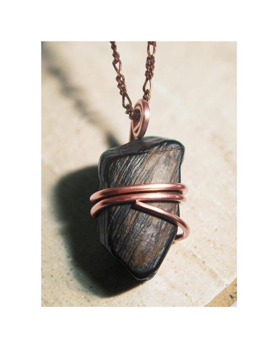 Wyoming Banded Iron Genesis Stone Pendants Suiseki Stone Natural Crystals Worry Stone Feng Shui Ancient Crystal Grounding Chakra Old #80-83