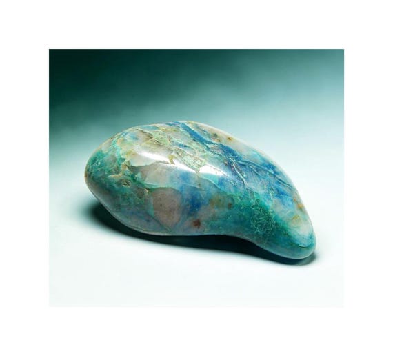 South African Ajoite in Quartz Chrysocolla Shattuckite Real Crystal WOW Yoga for Women Men Synergy Sedona #128-132