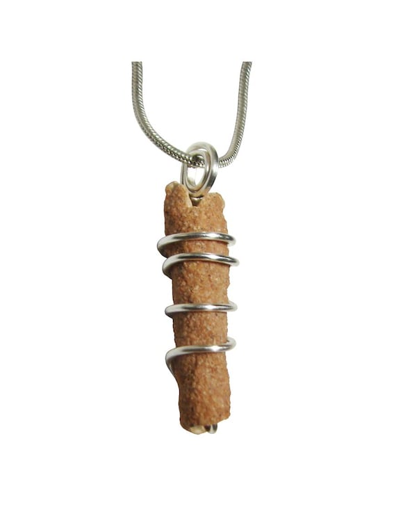 Fulgurite Lightning Sand Pendant Similar to Tektite but Created by Lightning Strike| Pick One Wire Wrapped  #565-569