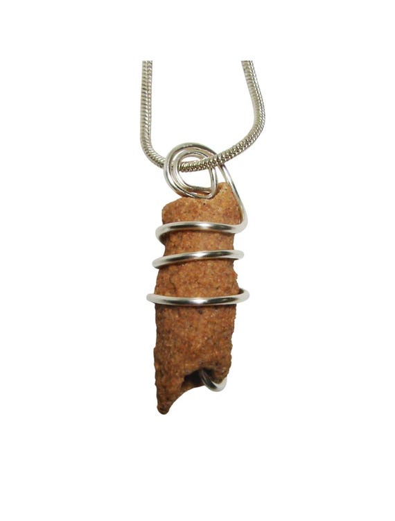 Fulgurite Lightning Sand Pendant Similar to Tektite but Created by Lightning Strike| Pick One Wire Wrapped  #700-703