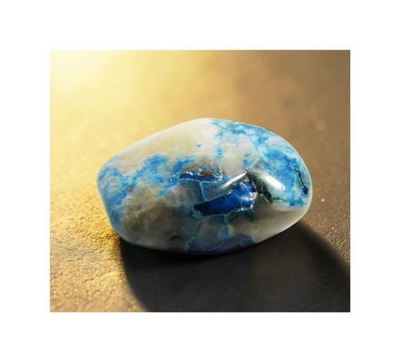 South African Ajoite in Quartz Chrysocolla Shattuckite Real Crystal WOW Yoga for Women Men Synergy Sedona #133-136