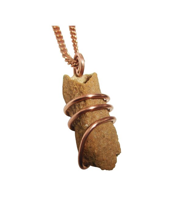 Fulgurite Lightning Sand Pendant Similar to Tektite but Created by Lightning Strike| Pick One Wire Wrapped  #375-377