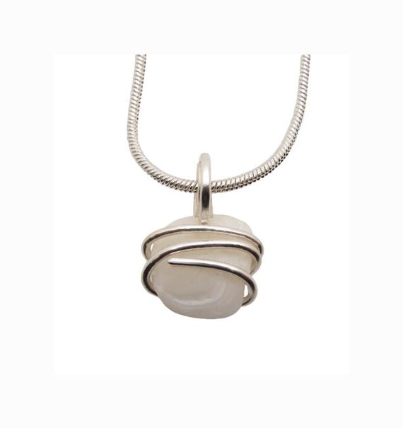 Fish Bezoar Stone Mustika Pearl in Elevated Copper Sterling Silver Pendant Authentic Bezoar for Luck Attraction Fortune Fame Machh Mani 4344