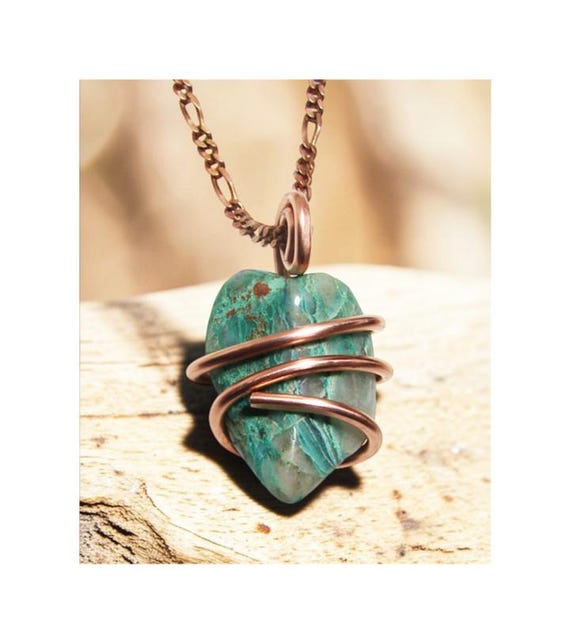 South African Ajoite Pendant in Quartz Chrysocolla Shattuckite Real Crystal Jewelry WOW Yoga Jewelry for Women Men Synergy Sedona #170-173