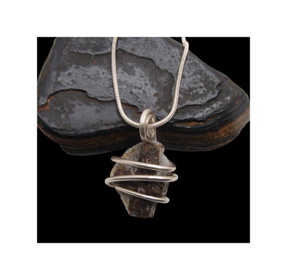 Chiastolite Cross Stone Pendant Fairy Cross Magic Ethereal Natural Russian Staurolite Protection Jewelry Amulet Magical Spirit Silver #55-56