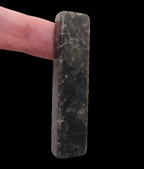 One Large Genuine Galaxyite Wand-Mico-Labradorite Crystal Ultra Rare #205-207