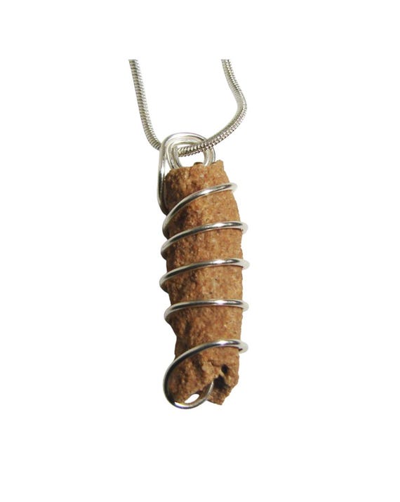 Fulgurite Lightning Sand Pendant Similar to Tektite but Created by Lightning Strike| Pick One Wire Wrapped  #320-323