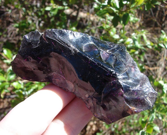 Purple Aura Gem Monatomic Andara Crystal #161