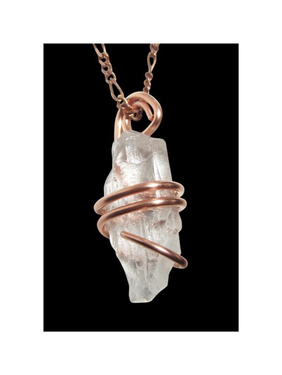 Gorgeous White Ice Elestial Moldavite Calcite Crystal Pendant Records! #53-54