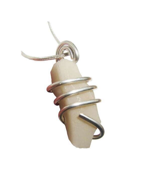 Novaculite Pendant in Sterling Silver Cut Cords - BE FREE AGAIN #553-555