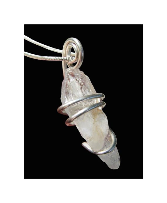 Satyaloka Azeztulite / Satyaloka Quartz Crystal / Raw Satyaloka Quartz / Synergy 12 / Satyaloka Quartz Stone / Quartz Gemstone 256-258