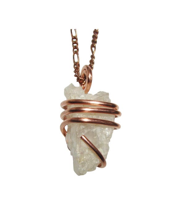 Real Crystals Handmade Petalite Angelic Pendant / Metaphysical Spiritual Raw Gift / Angel Necklace / Chakra Mystical Jewelry Esoteric #80-82