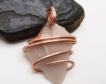 Protection Jewelry Novaculite Pendant in Copper - BE FREE AGAIN #750-751