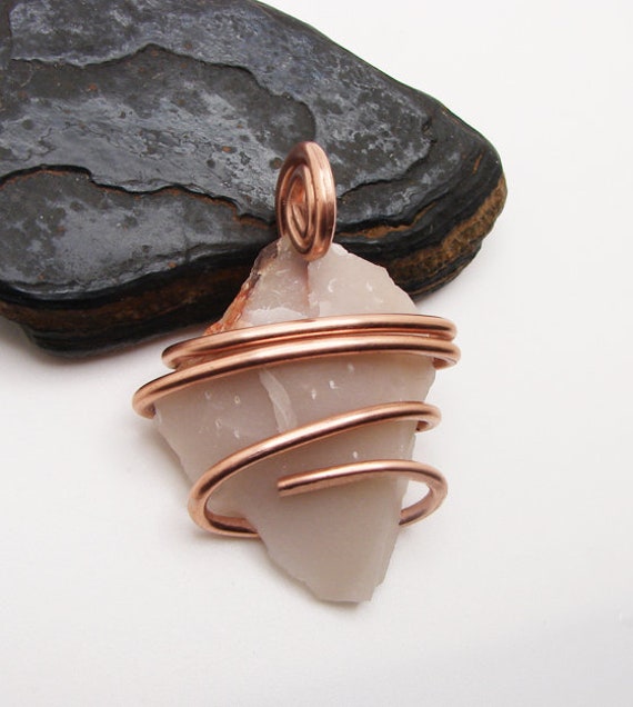 Protection Jewelry Novaculite Pendant in Copper - BE FREE AGAIN #750-751