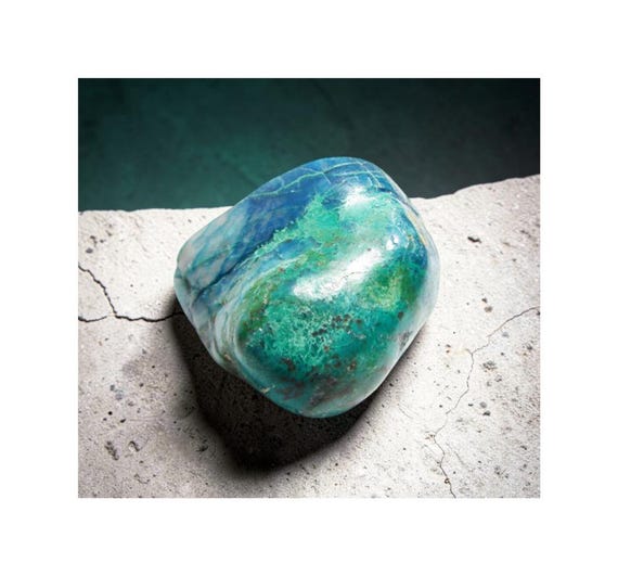 South African Ajoite in Quartz Chrysocolla Shattuckite Real Crystal WOW Yoga for Women Men Synergy Sedona #150-154