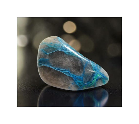 South African Ajoite in Quartz Chrysocolla Shattuckite Real Crystal WOW Yoga for Women Men Synergy Sedona #120-123