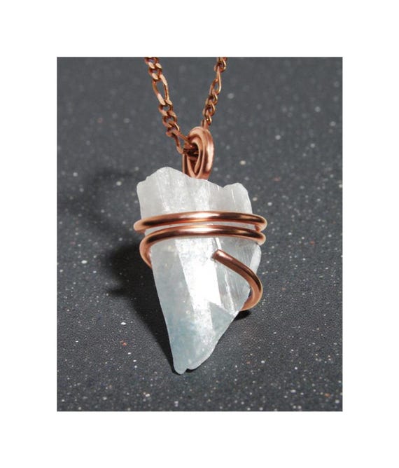 Raw Polished Celestite Angel Communication Faith Pendant, Throat Chakra, Reiki Jewelry, Baby Loss, Inner Peace, Intuition Prophecy #25-28