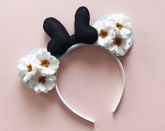 Alice in Wonderland Mouse Ears Headband, giddyupandgrow