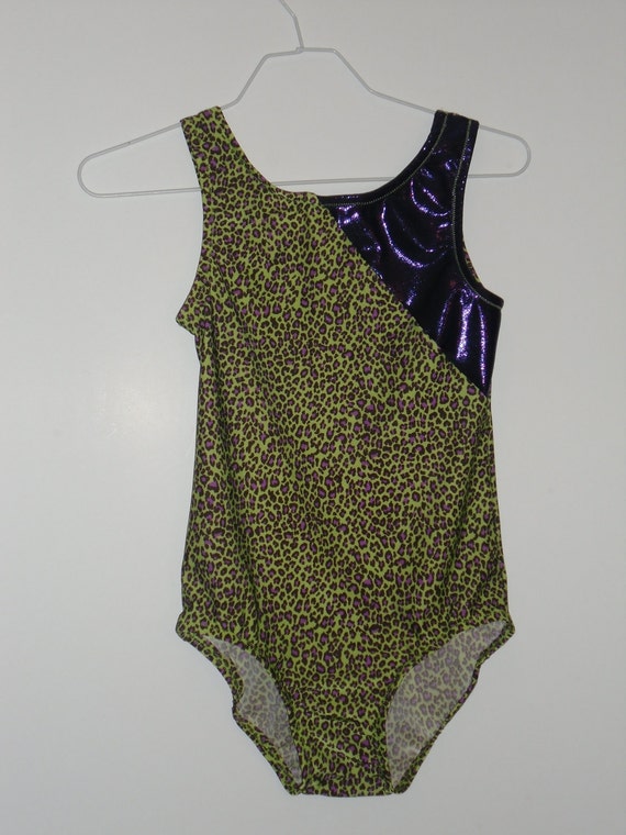 leopard print leotard