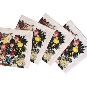Dinner Napkins - Vintage Flora