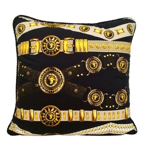 Bondage Fashion Fabric Pillow - Black
