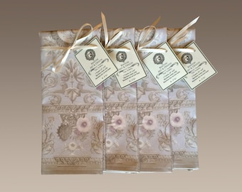 Tea Towel - Lavender/Taupe