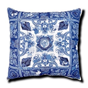 Grace Pillow - Light Blue (Outdoor)