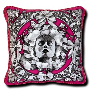 Joie de Vivre Pillow - Pink