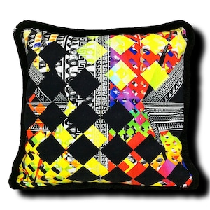 Kaleidoscope Fashion Fabric Pillow - Multi