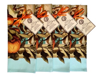 Orange Grove Tea Towel - Multi