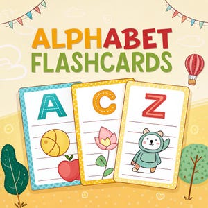 Alphabet Flashcards,PNG.PDF