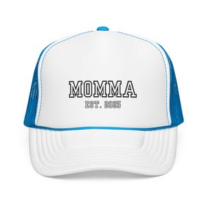 Momma Est 2025 Baseball Hat | Established Mom Cap | New Mother Gift | Embroidered Motherhood Hat | Trendy Mama Accessory