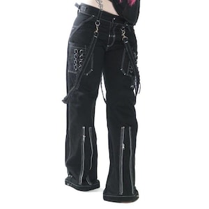 Baggy Goth Tripp Pants: Emo Punk Alt Clothing