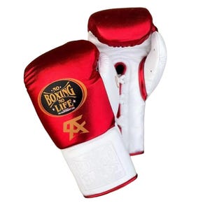 Custom &quot;No Boxing No Life&quot; Gloves -Premium Personalized Boxing Gift for Men | Training, Anniversary, or holiday