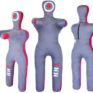 Kids 4ft Canvas Grappling Dummy: MMA, Jiu-Jitsu, Wrestling Training