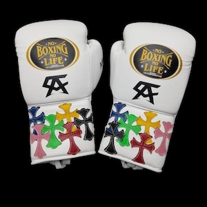 Custom &quot;No Boxing No Life&quot; Gloves -Premium Personalized Boxing Gift for Men | Training, Anniversary, or holiday